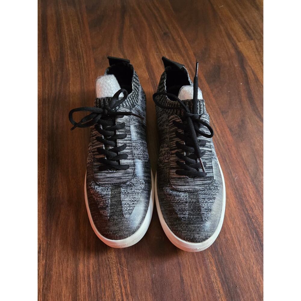Madden Girl Knit Sneakers - Black & Gray - Size 7 - Like New